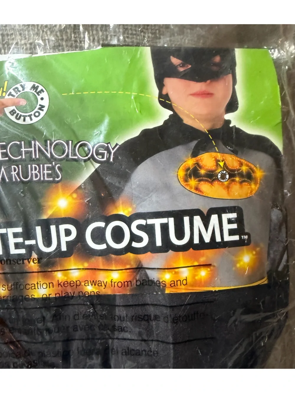 Batman Kids Costume Halloween Play Dress Up